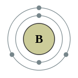 硼的电子层（2, 3）